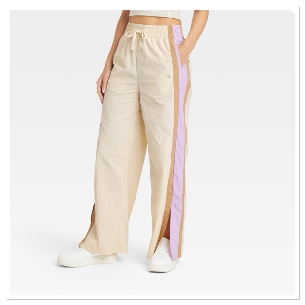 Women’s Wide Leg Pants Joggers Joylab Ivory